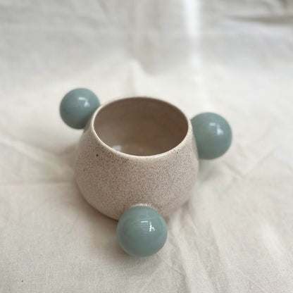 Burbujas (florero bajito o bowl)