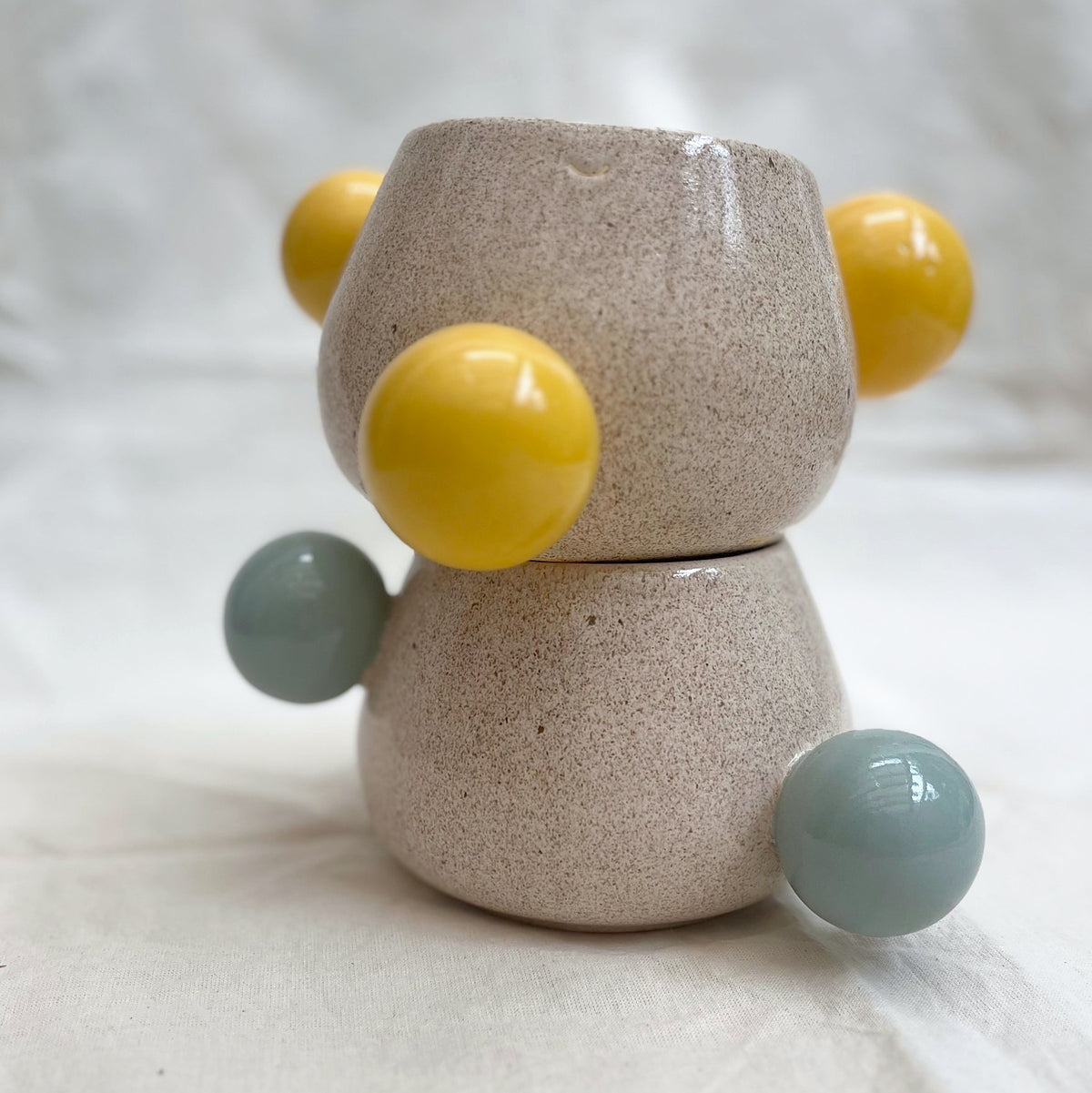 Burbujas (florero bajito o bowl)